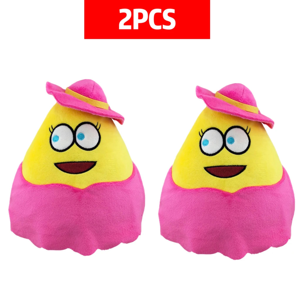 1/4Pcs My Pet Alien Pou Plush Toy Kawaii Alien Pet Doll Cute Pou Stuffed Toys Soft Pillow Plush Animal Gift Toys For Kids Girls